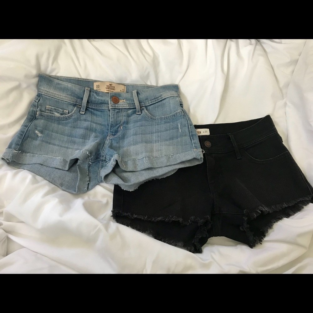 hollister shorts set
